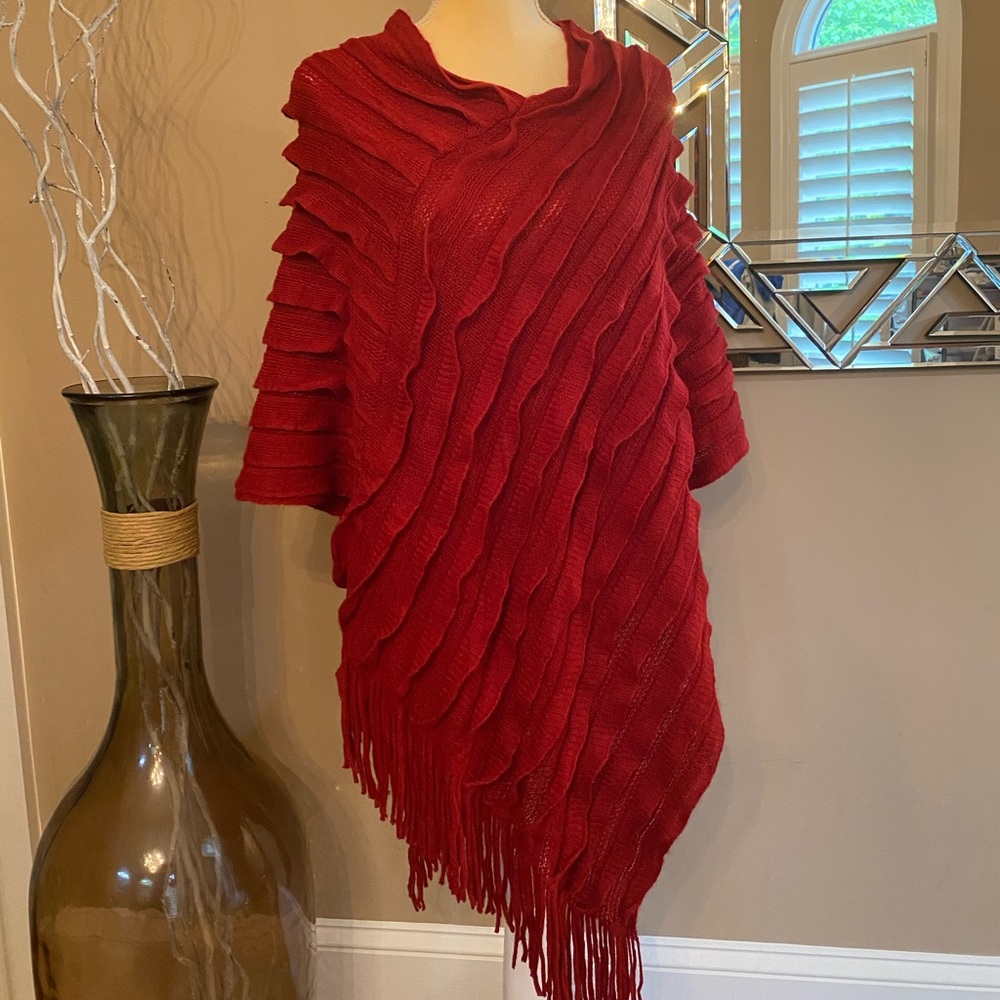 Poncho from Medellin Colombia Bybla Boutique.